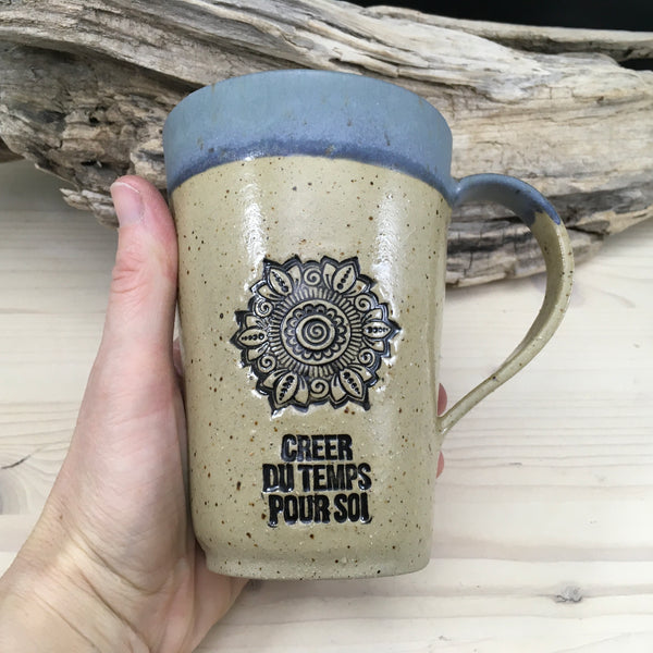 #22 Tasse mandala "creer du temps pour soi"