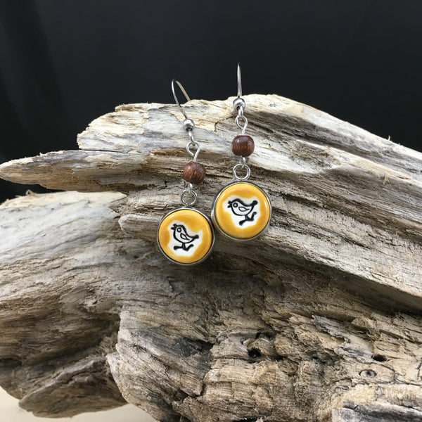 #148 Boucles d'oreilles oiseaux