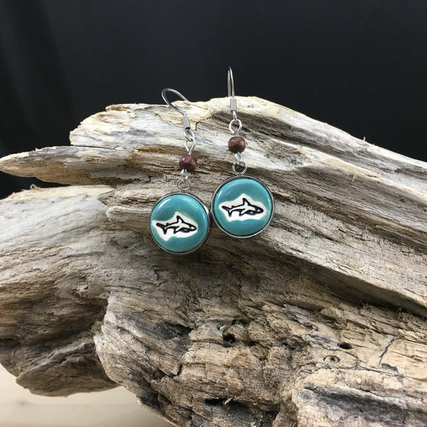 #120 Boucles d'oreilles requins