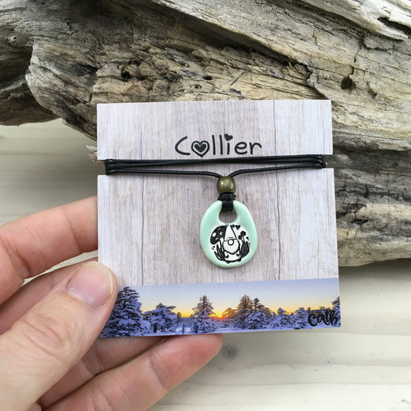 #634 Collier gnome