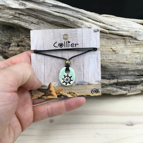 #569 Collier gouvernail