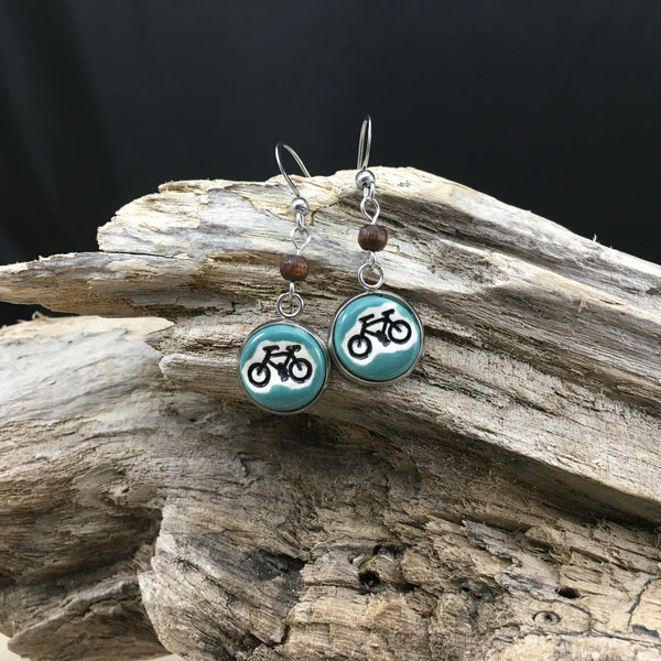 #81 Boucles d'oreilles vélos