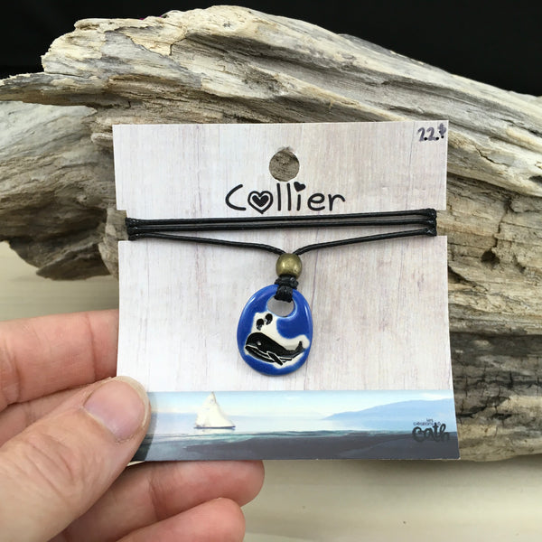 #593 Collier baleine