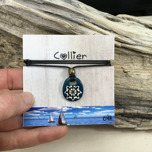 #992 Collier gouvernail