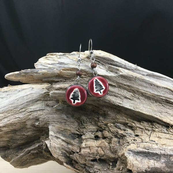 #10 Boucles d'oreilles sapins