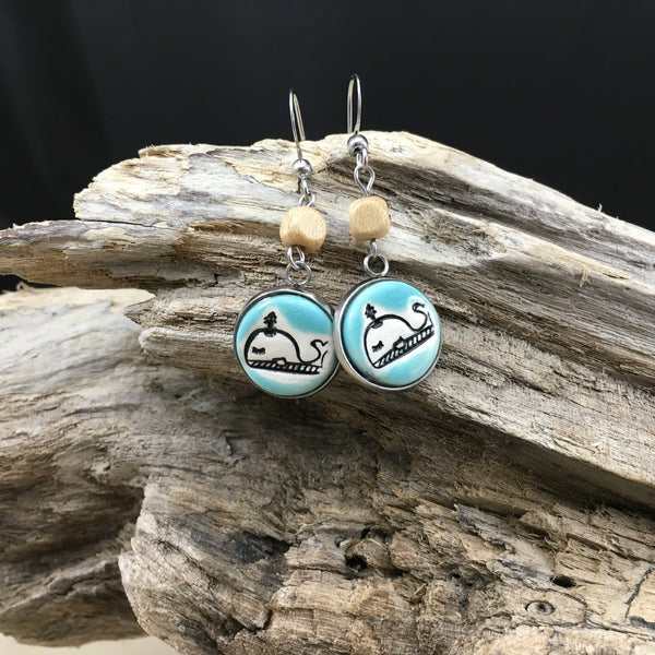 #111 Boucles d'oreilles baleines