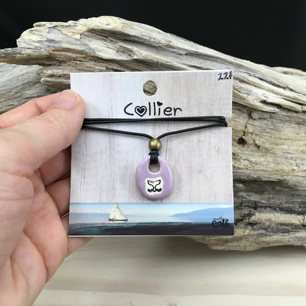 #549 Collier baleine