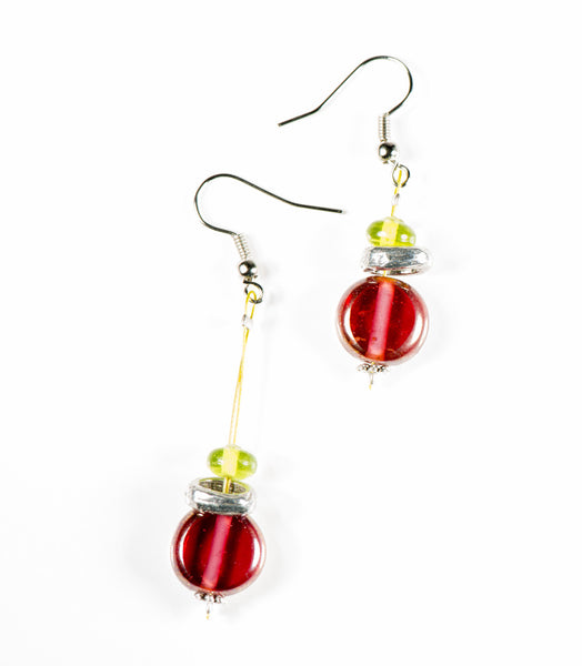The Pink Oriane earring...Click to see the description