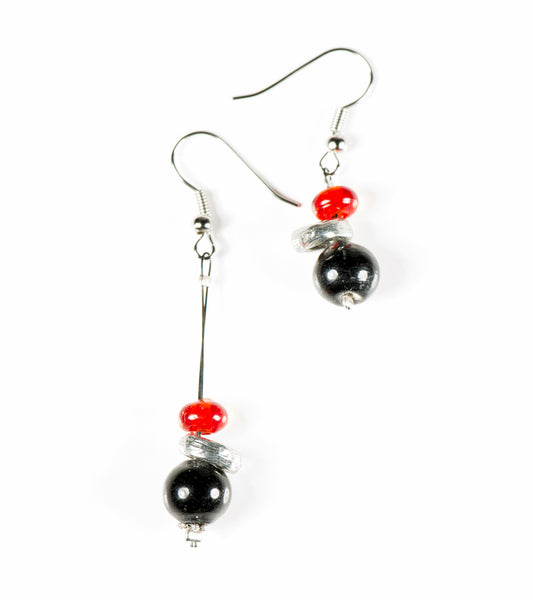 The Black Oriane earring...Click to see the description