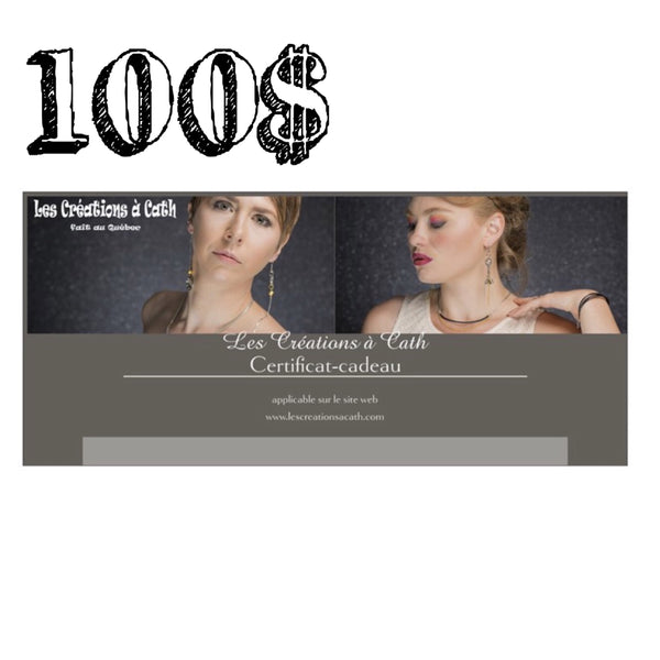Gift Certificate 100$