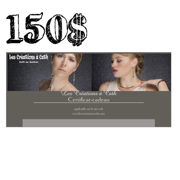 Gift Certificate 150$