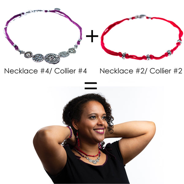 Mixte (Necklace #4 and #2)