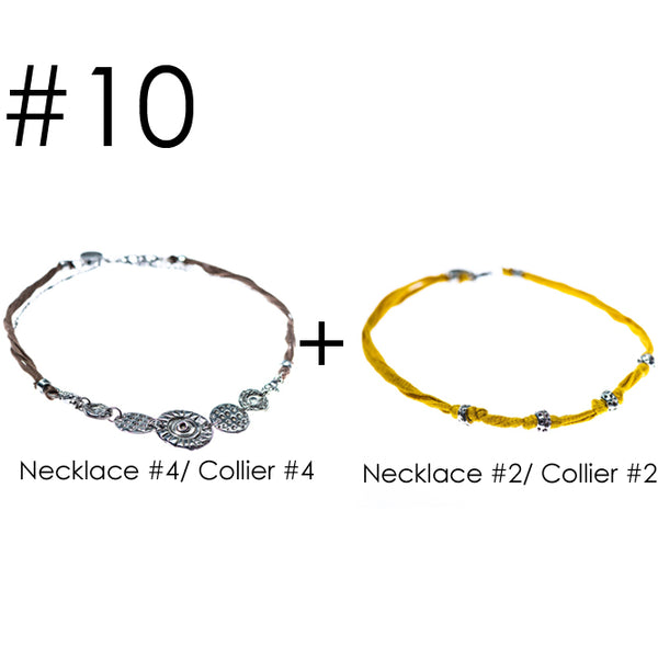 Mixte (Necklace #4 and #2)