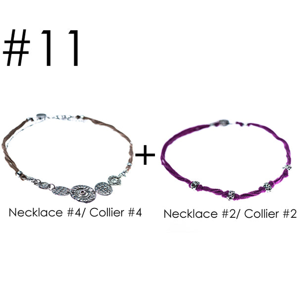 Mixte (Necklace #4 and #2)