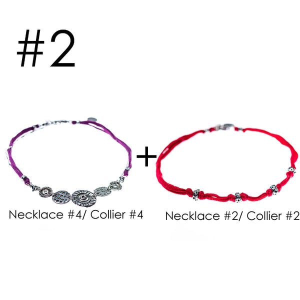 Mixte (Necklace #4 and #2)