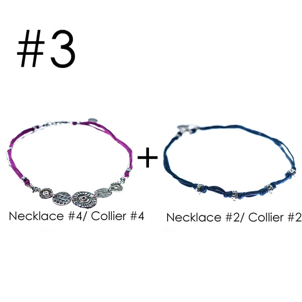 Mixte (Necklace #4 and #2)