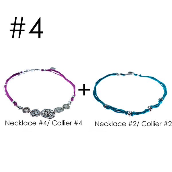 Mixte (Necklace #4 and #2)