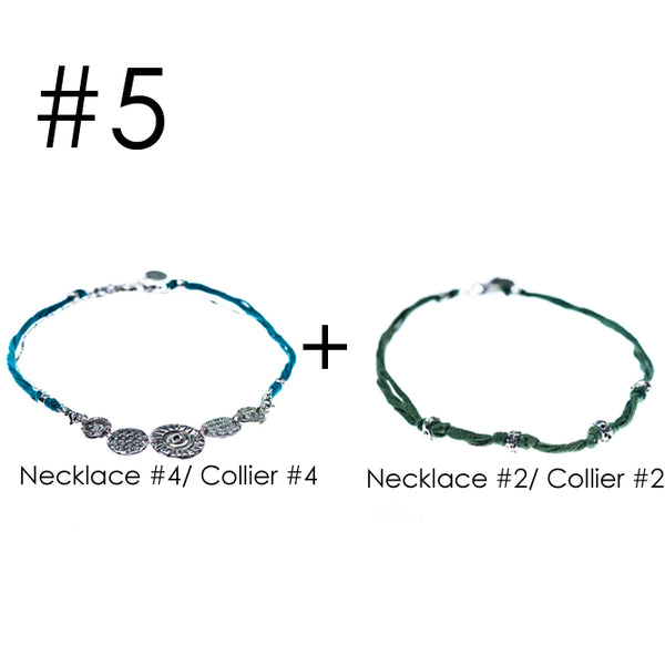 Mixte (Necklace #4 and #2)