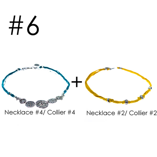 Mixte (Necklace #4 and #2)