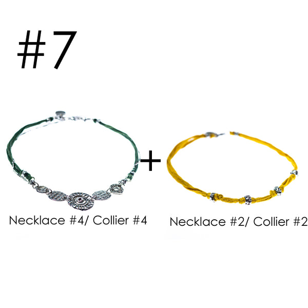 Mixte (Necklace #4 and #2)