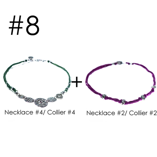 Mixte (Necklace #4 and #2)