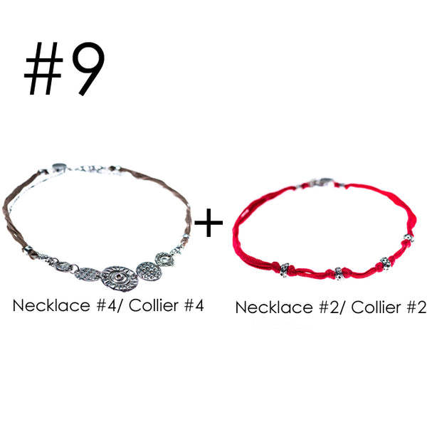 Mixte (Necklace #4 and #2)