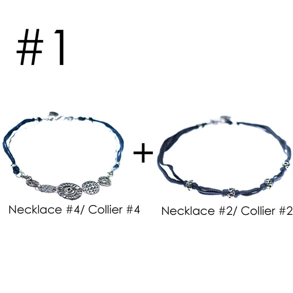 Mixte (Necklace #4 and #2)