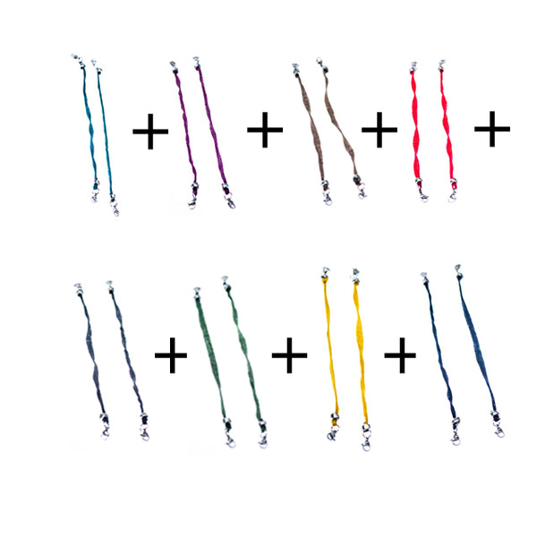 8 couleurs de corde interchangeable pour le colliers Caméléon melleri