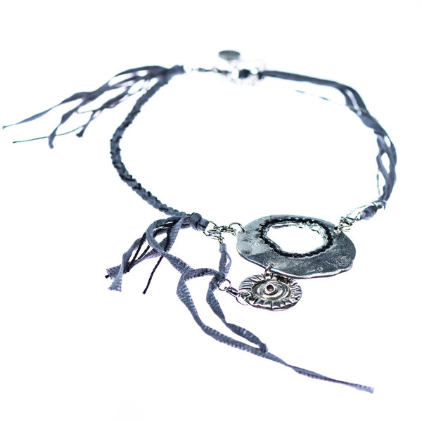 Collier le Caméléon willsii avec corde interchangeable