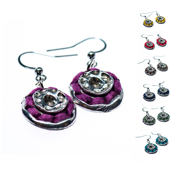 Boucles d'oreilles  île de la Réunion