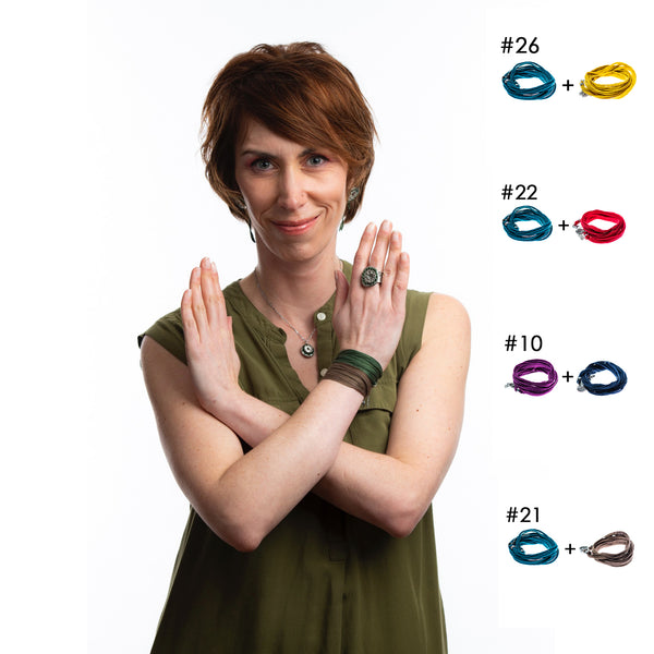 Bracelet multi-tours + Bracelet multi+tours