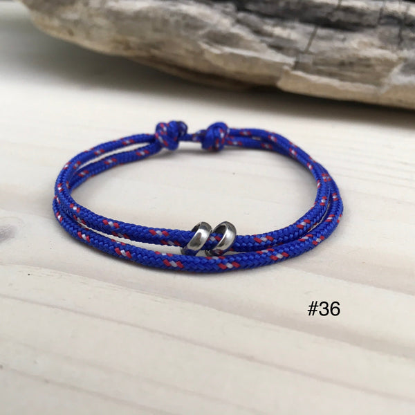 Bracelet personnalisé piano bleu