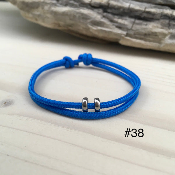 Bracelet personnalisé piano bleu