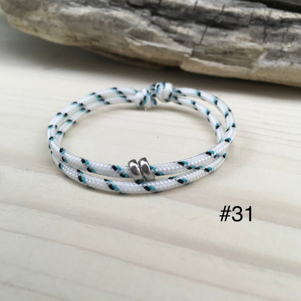 Bracelet personnalisé piano bleu