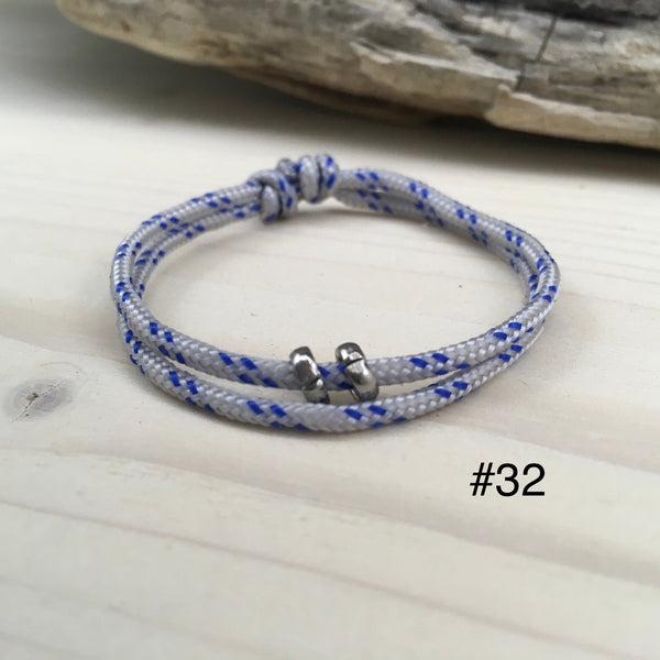 Bracelet personnalisé piano bleu