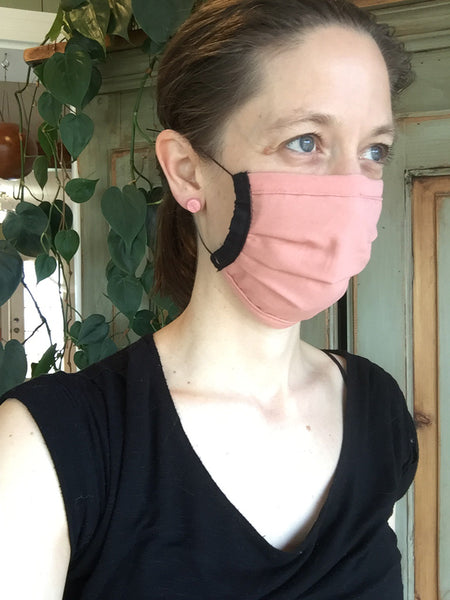 Masque artisanal pour adultes ou enfants avec élastique ajustable prêt à être livré