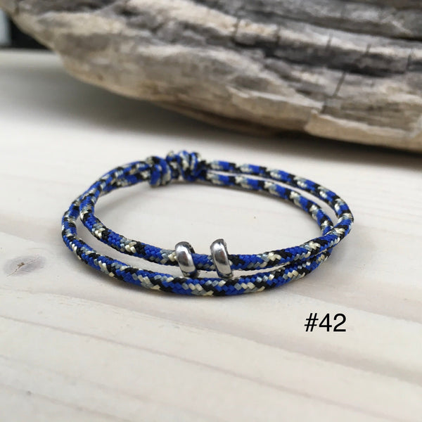 Bracelet personnalisé piano bleu