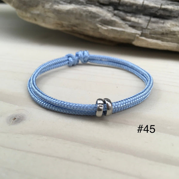 Bracelet personnalisé piano bleu