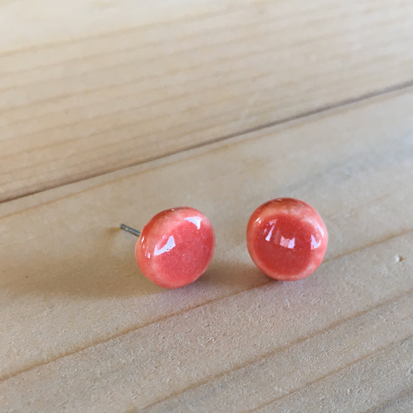 Boucles d’oreilles rose assorties aux masques