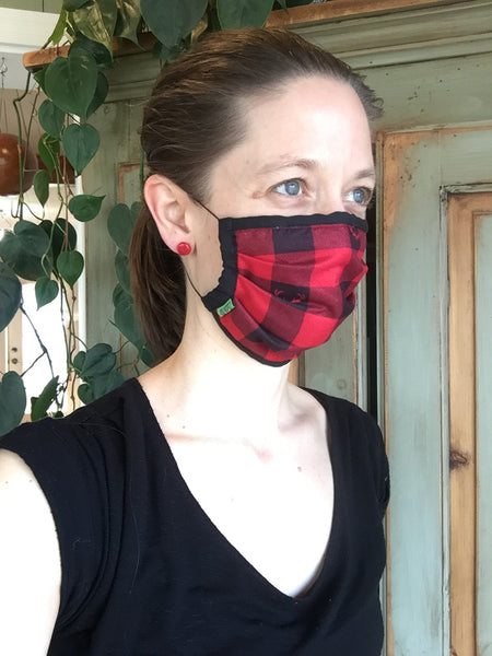 Masque artisanal pour adultes ou enfants avec élastique ajustable prêt à être livré