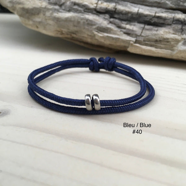 Bracelet personnalisé piano bleu