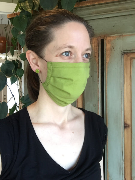 Masque artisanal pour adultes ou enfants avec élastique ajustable prêt à être livré