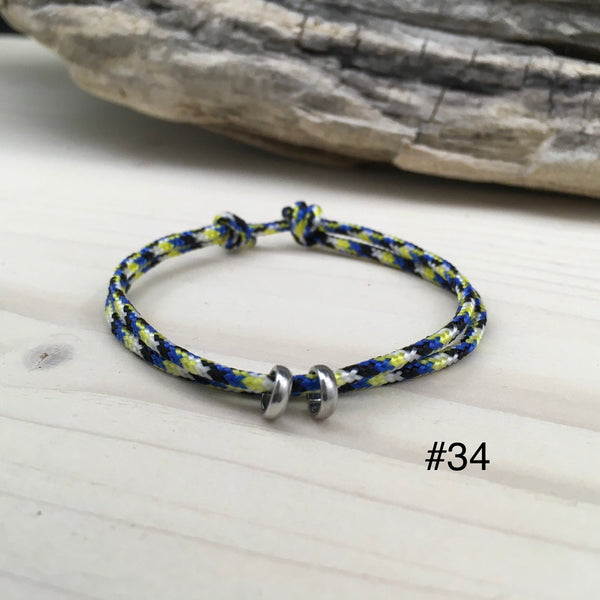 Bracelet personnalisé piano bleu