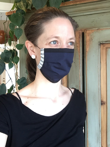 Masque artisanal pour adultes ou enfants avec élastique ajustable prêt à être livré