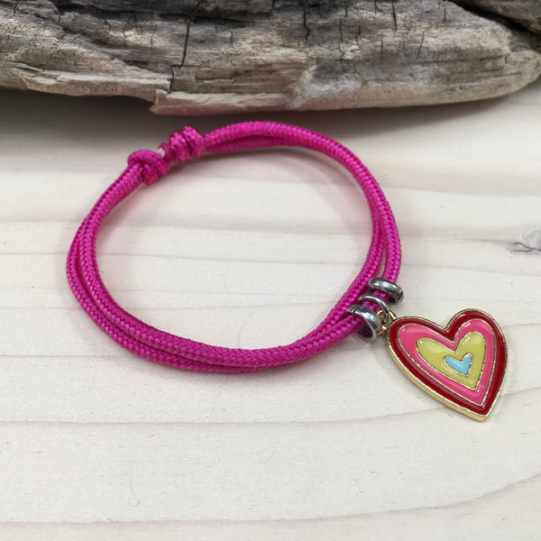 Bracelet personnalisé coeur