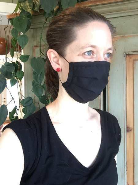 Masque artisanal pour adultes ou enfants avec élastique ajustable prêt à être livré