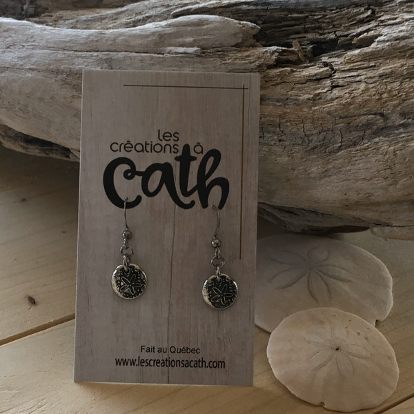 Boucles d’oreilles Dollars de sable