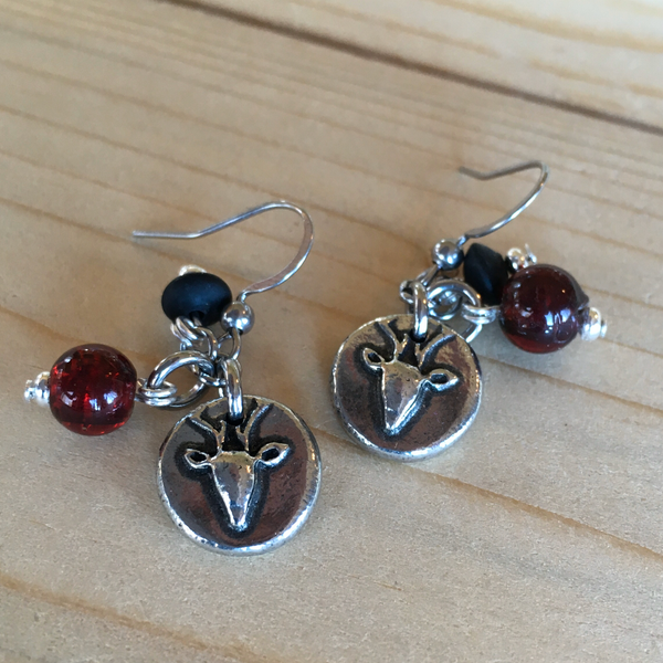 Boucles d’oreilles assorties aux masques