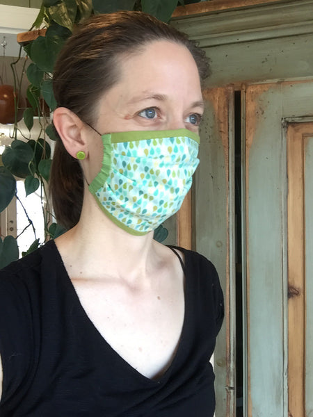 Masque artisanal pour adultes ou enfants avec élastique ajustable prêt à être livré