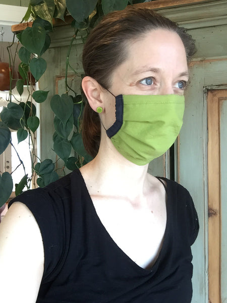 Masque artisanal pour adultes ou enfants avec élastique ajustable prêt à être livré